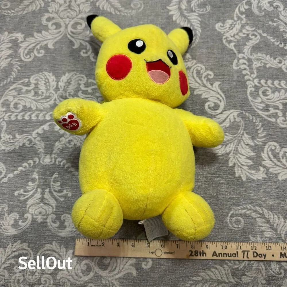 Build-A-Bear Pokémon Pikachu Plush Toy Medium 14-24
